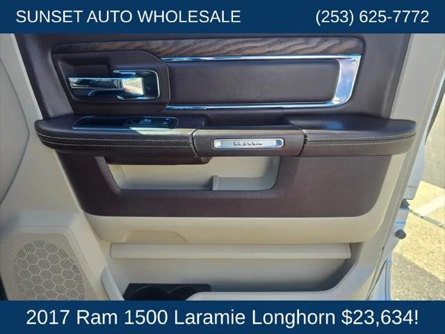 2017 Ram 1500 Longhorn Crew Cab 4x4 64 Box