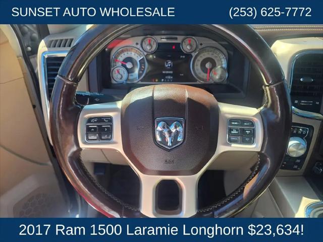 2017 Ram 1500 Longhorn Crew Cab 4x4 64 Box