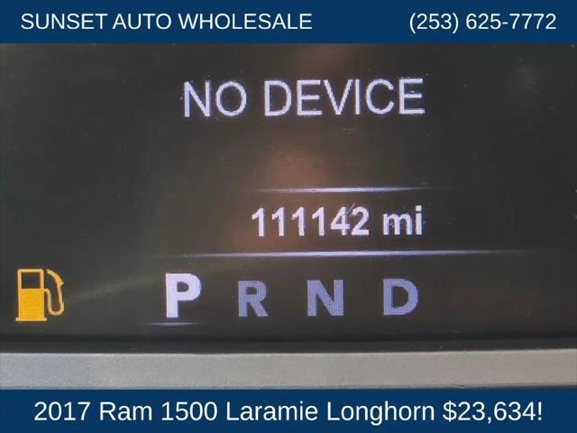 2017 Ram 1500 Longhorn Crew Cab 4x4 64 Box