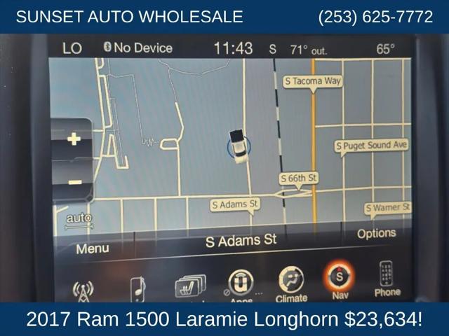 2017 Ram 1500 Longhorn Crew Cab 4x4 64 Box