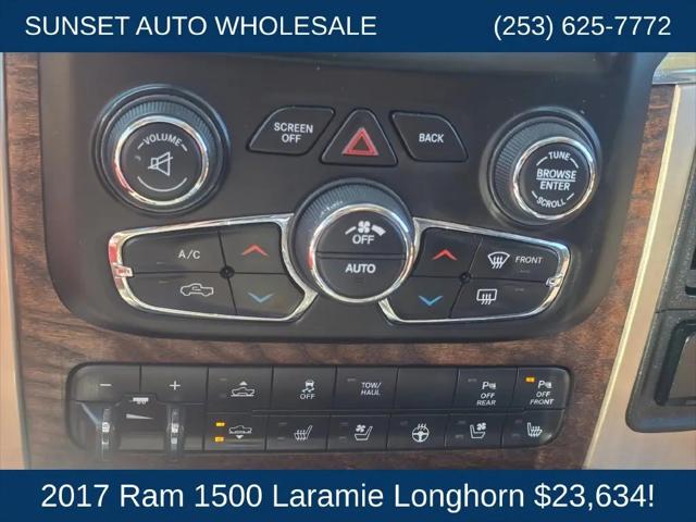 2017 Ram 1500 Longhorn Crew Cab 4x4 64 Box