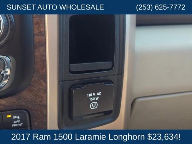 2017 Ram 1500 Longhorn Crew Cab 4x4 64 Box