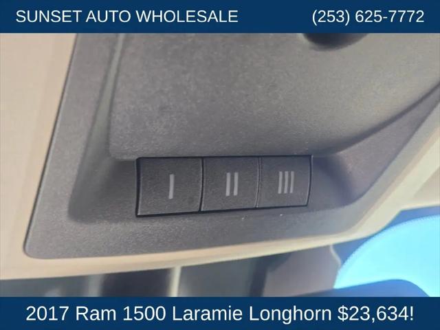 2017 Ram 1500 Longhorn Crew Cab 4x4 64 Box