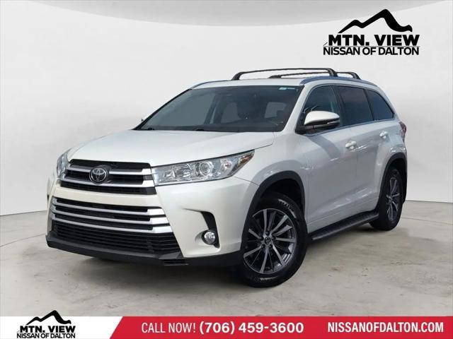 2017 Toyota Highlander XLE for sale in DALTON, GA