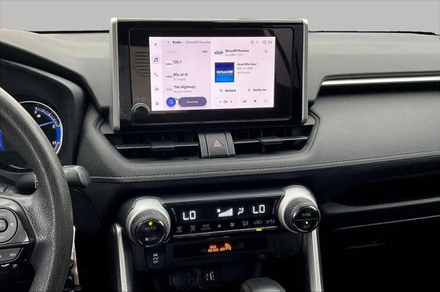 Certified Used 2025 Midnight Black Metallic Toyota Hybrid LE image 41