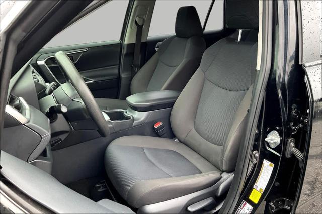 Certified Used 2025 Midnight Black Metallic Toyota Hybrid LE image 42