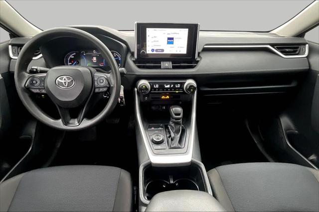 Certified Used 2025 Midnight Black Metallic Toyota Hybrid LE image 49