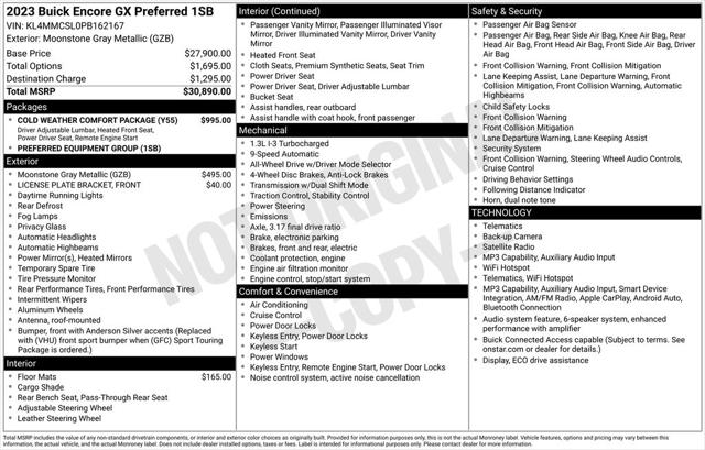 2023 Buick Encore GX Preferred AWD