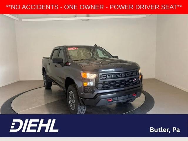 2024 Chevrolet Silverado 1500 4WD Crew Cab Short Bed Custom Trail Boss