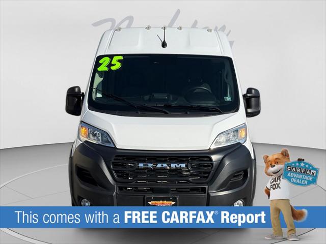 2025 RAM ProMaster 2500 Cargo Van Tradesman High Roof 159 WB w/Pass Seat