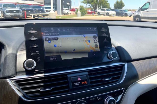 Used 2021 Honda Accord Hybrid Touring For Sale in Lubbock, TX