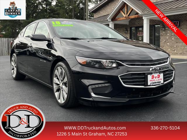 2018 Chevrolet Malibu Premier for sale in Graham, NC