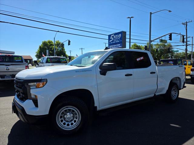2022 Chevrolet Silverado 1500 4WD Crew Cab Standard Bed WT for sale in Modesto, CA