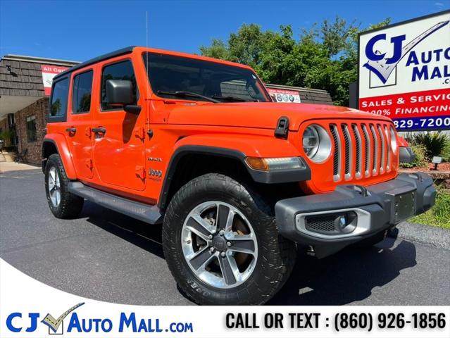 2018 Jeep Wrangler Unlimited Sahara 4x4 for sale in Bristol, CT