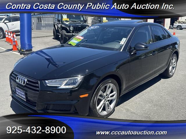 2019 Audi A4 Premium 40 TFSI for sale in Pittsburg, CA