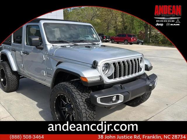 2024 Jeep Wrangler 4-Door Sahara 4x4 for sale in Franklin, NC