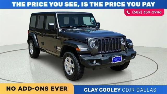 2021 Jeep Wrangler Sport S 4x4 for sale in Dallas, TX
