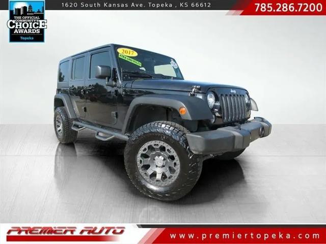 2017 Jeep Wrangler Unlimited Sport for sale in Topeka, KS
