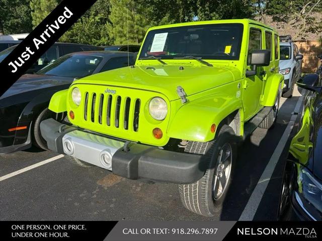 2012 Jeep Wrangler Unlimited Sahara for sale in Tulsa, OK