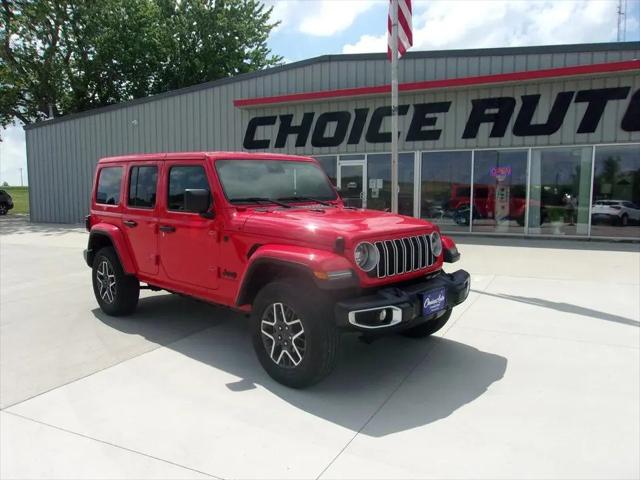 2025 Jeep Wrangler 4-Door Sahara 4x4 for sale in Carroll, IA