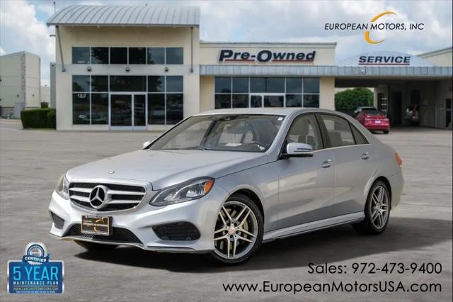 2014 Mercedes-Benz E-CLASS E 550 4MATIC for sale in Plano, TX