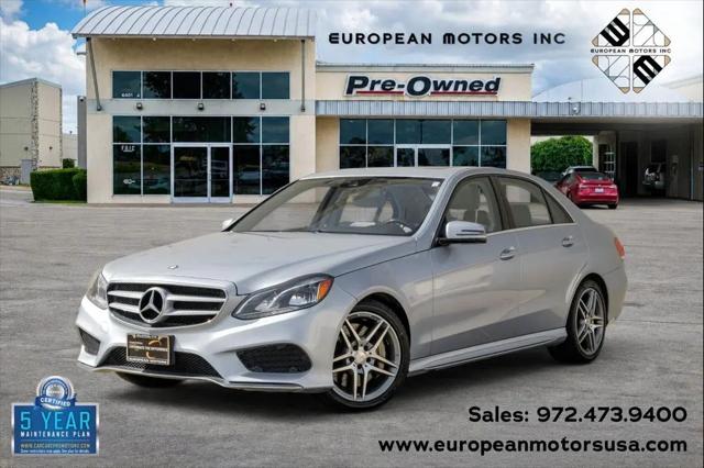 2014 Mercedes-Benz E-CLASS E 550 4MATIC for sale in Plano, TX