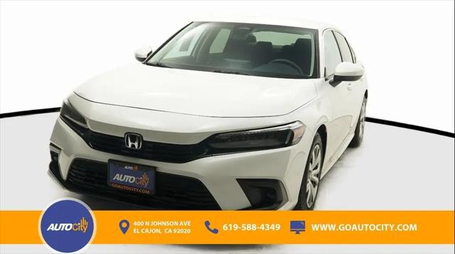2022 Honda Civic LX for sale in El Cajon, CA