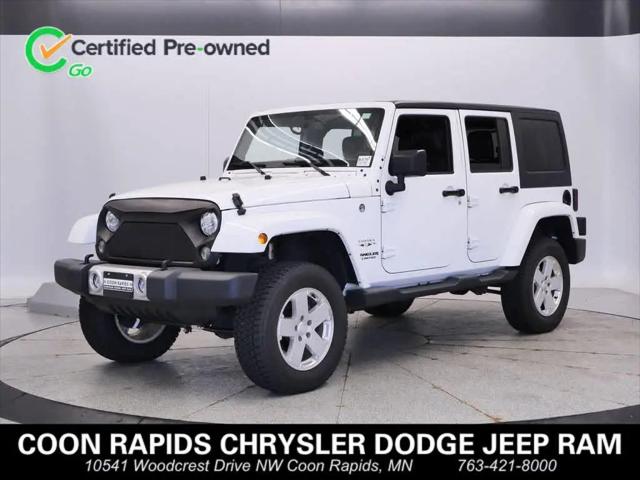 2017 Jeep Wrangler Unlimited Sahara for sale in Coon Rapids, MN