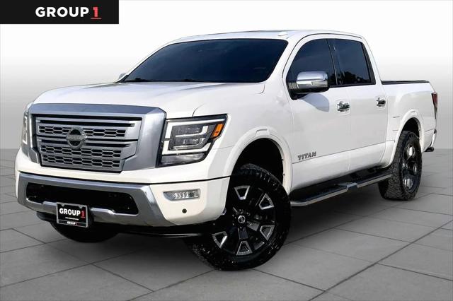 2021 Nissan Titan Crew Cab Platinum Reserve 4x4 for sale in Houston, TX