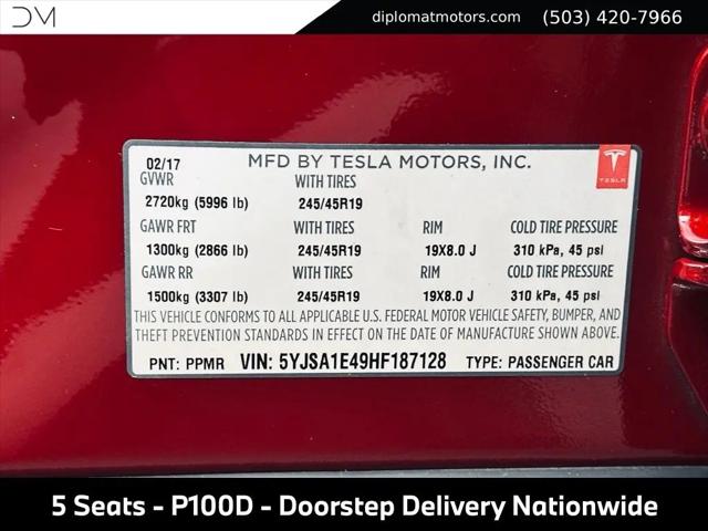 2017 Tesla Model S P100D