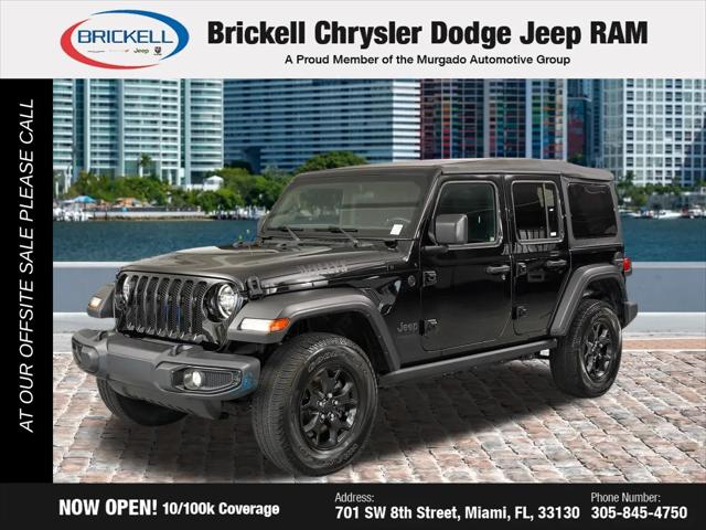 2022 Jeep Wrangler Unlimited Willys 4x4 for sale in Miami, FL