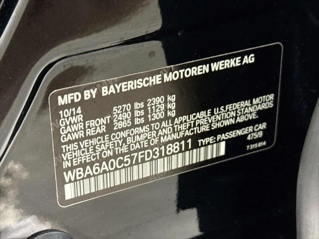 2015 BMW Coupe 640i
