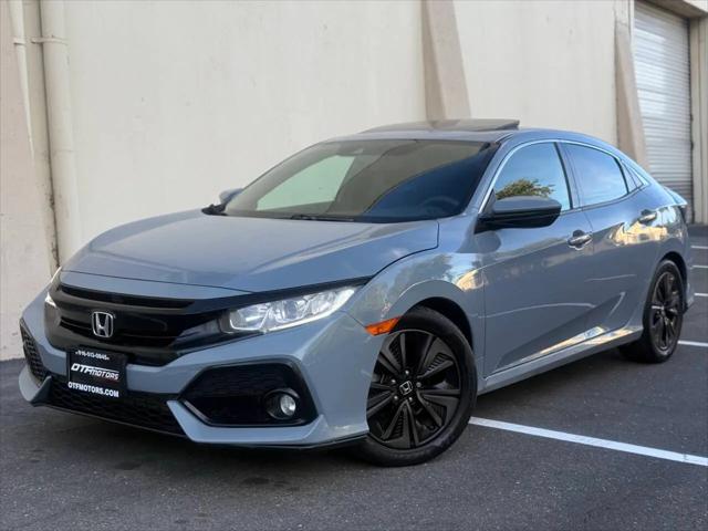 2019 Honda Civic EX for sale in WEST SACRAMENTO, CA