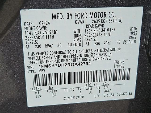 2024 Ford Explorer XLT