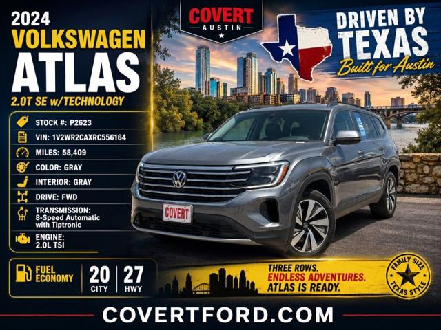 2024 Volkswagen Atlas 2.0T SE w/Technology for sale in Austin, TX