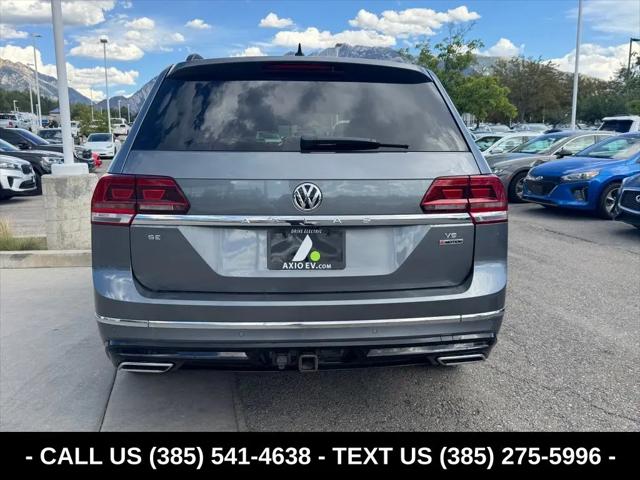 2020 Volkswagen Atlas 3.6L V6 SE w/Technology R-Line