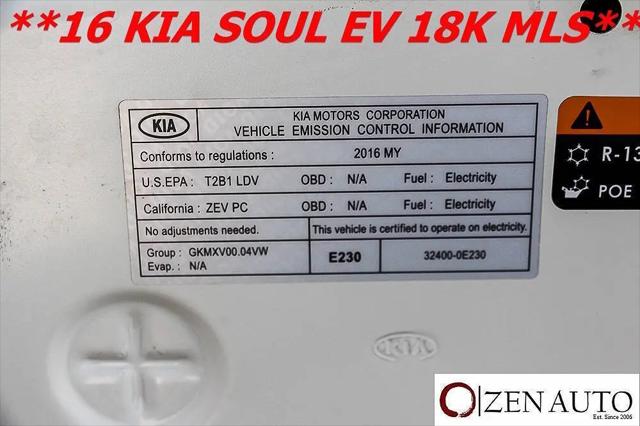 2016 Kia Soul EV EV