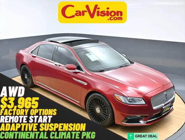 2017 Lincoln Continental Reserve for sale in Trooper, PA