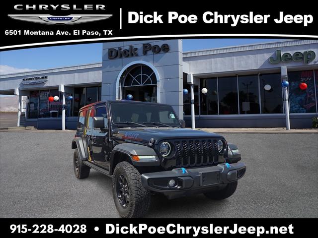 2023 Jeep Wrangler 4xe 4x4 for sale in El Paso, TX