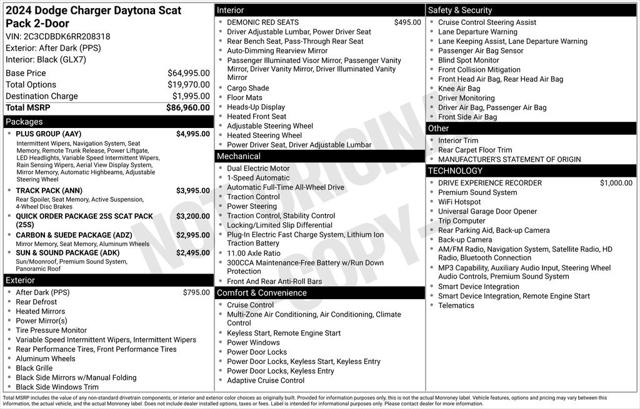 2024 Dodge Charger Daytona Scat Pack AWD for sale in Warren, MI
