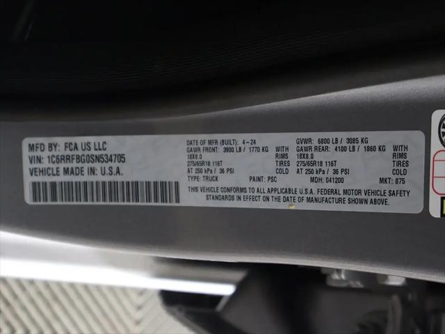 2025 Ram 1500 Big Horn Crew Cab 4x4 64 Box