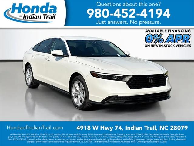2026 Honda Accord Sedan LX for sale in Indian Trail, NC