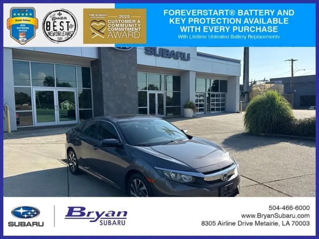 2018 Honda Civic EX for sale in Metairie, LA
