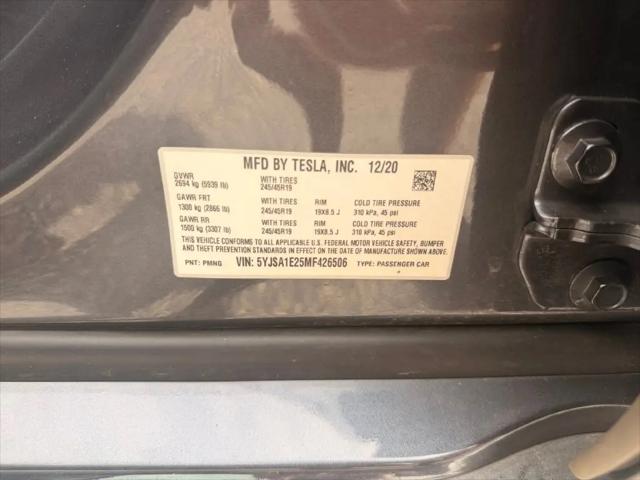 2021 Tesla Model S Long Range Dual Motor All-Wheel Drive