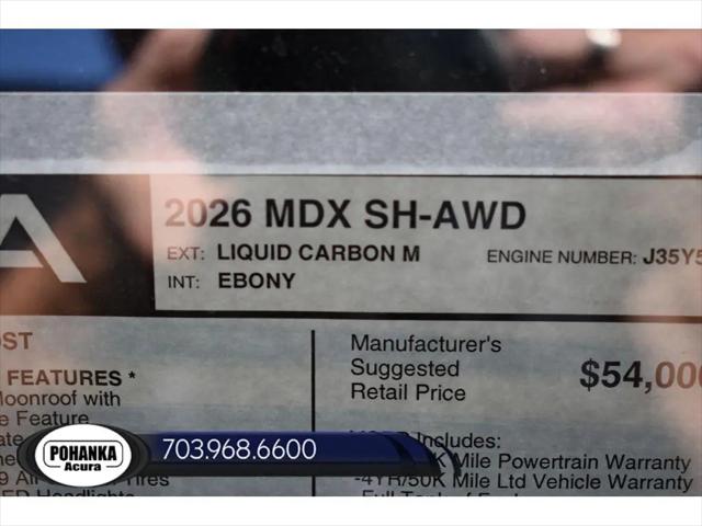 2026 Acura MDX Standard