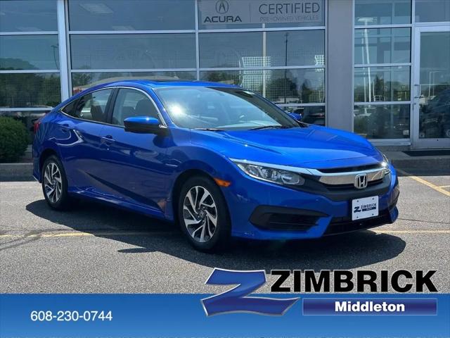 2017 Honda Civic EX for sale in Middleton, WI