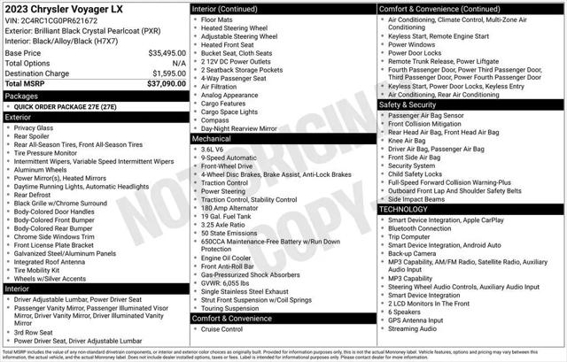 2023 Chrysler Voyager LX for sale in Longview, WA