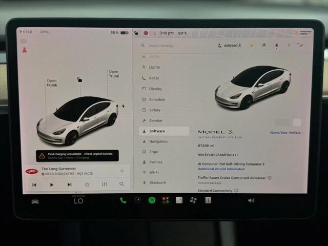 2021 Tesla Model 3 Standard Range Plus Rear-Wheel Drive