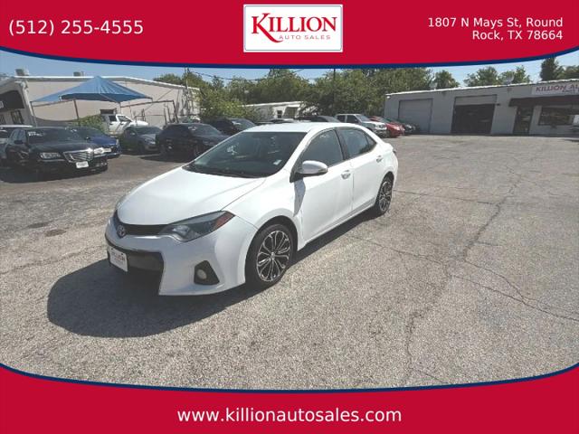 2015 Toyota Corolla S Plus for sale in Round Rock, TX