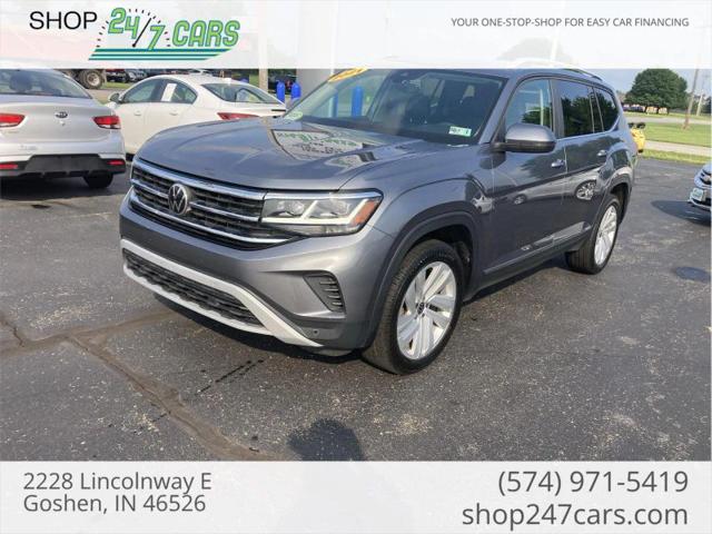 2021 Volkswagen Atlas 3.6L V6 SEL for sale in Larwill, IN